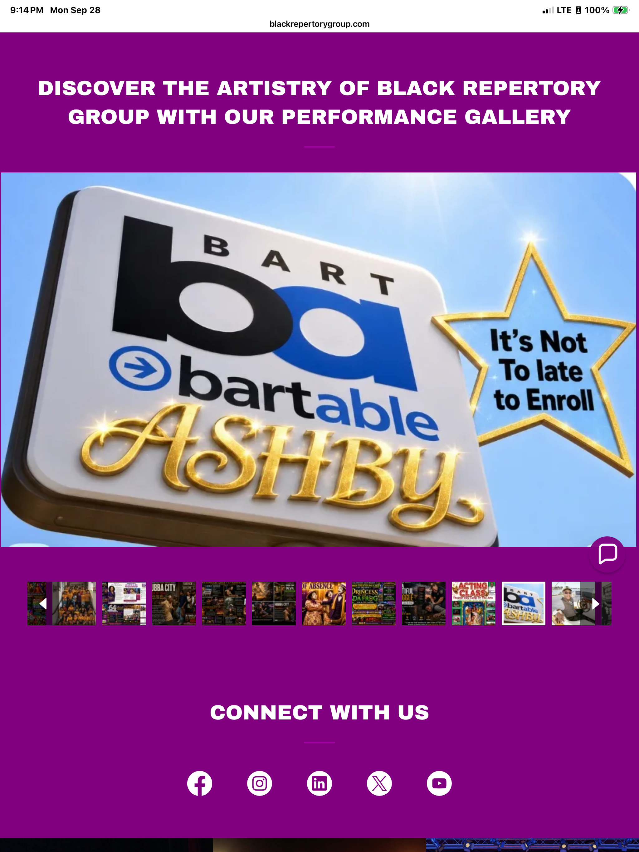 BARTable Ashby — It's Not Too Late to Enroll