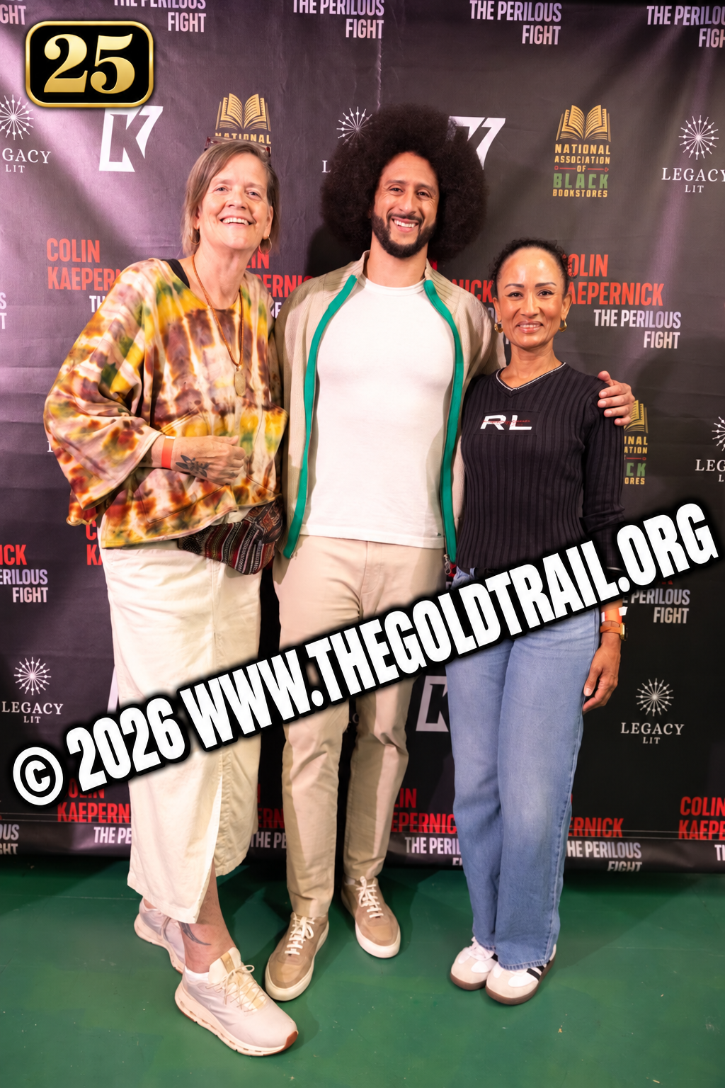 Community members at The Perilous Fight book signing