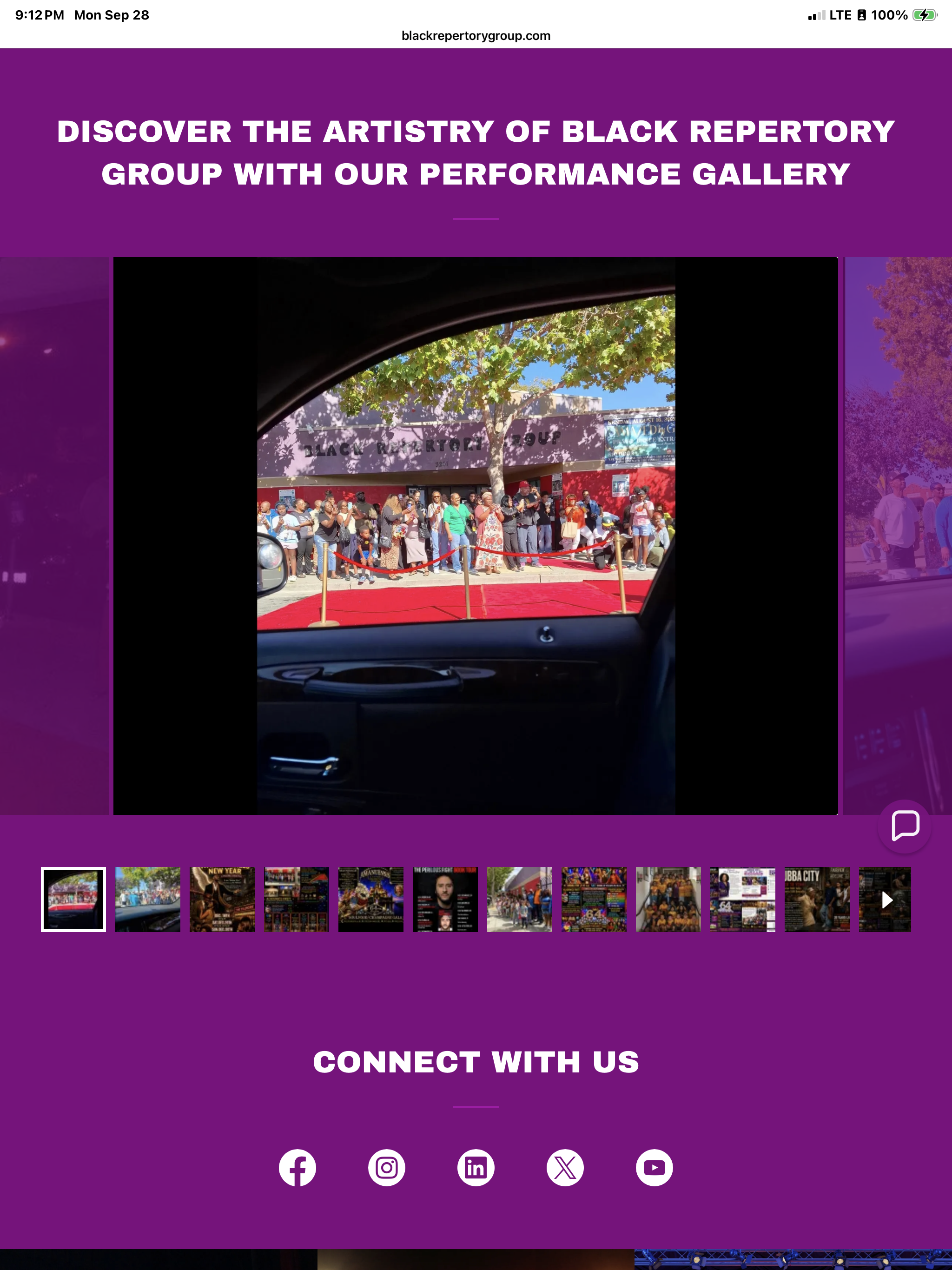 Black Repertory Group — performance gallery